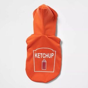 Hyde & Eek Ketchup Bottle Halloween Pet Costume Size XS